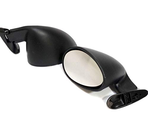 Amazon | 汎用ドアミラーセット 小型バックミラー レーシングタイプ 旧